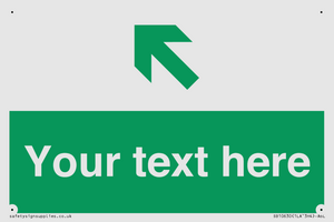 Custom Safe condition: Green Up left arrow